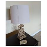 Harp/Filigree Table Lamp