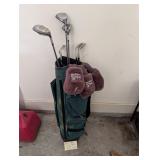 Lady Cobra & Mizuno Golf Clubs w/ Covers & Bag