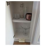 Misc Glass Decor, Giant Martini Glass, Bowls, Etc
