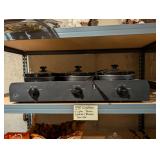 Crofton Triple Slow Cooker/Buffet Server