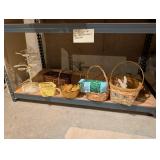 Lot of Easter Baskets/Decor