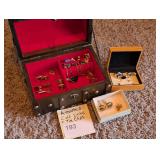 Assorted Cuff Links & Tie Clips