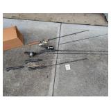 Fishing Poles - Mitchell & zebco