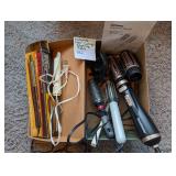 Assorted Hair Curling / Styling Tools