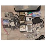 Vintage Cameras- Kodak, Olympus, Sunpak, etc