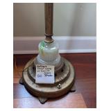 Antique Floor Lamp w/ Favrile Glass Shade