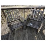 Wood Patio Chairs