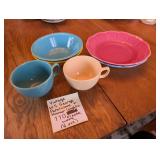 Vintage W.S. George Petalware + Homer Laughlin