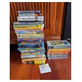 Assorted DVDs & VHS's