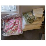 Assorted Bed Linens & Pillows, Twin