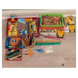 Vintage Kids School/Art Supplies