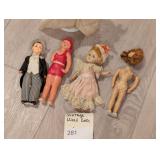 Vintage Mixed Dolls