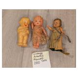 Vintage Assorted Kewpie Dolls
