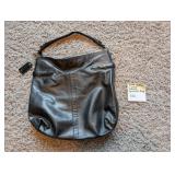 Black Coach Collete Shoulder Bag Leather
