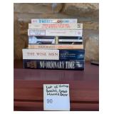 Lot of Vintage Books, Great Mantle Decor