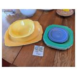 Vintage Homer Laughlin Riviera Dishes