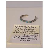 Sterling Silver w/ Turquoise S.C. Nastacic