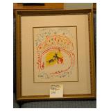 Authenticated Pablo Picasso Original Lithograph