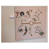 Vintage Pallen Path Navajo Creation Myth Painting