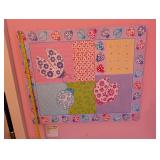 Girls Ladybug Canvas Wall Art