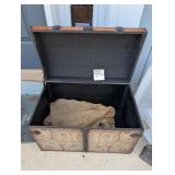 Household Essentials Decorative Vintage Look Trunk