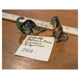 Vintage Porcelain/China Dinosaur Figurines