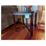 Zofran Inc Dark Wood Side Table