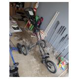 Black Sun Martin Golf Bag Carrier / Trolley