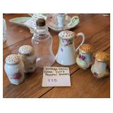 Vintage China/ Glasses Salt & Pepper Shakers