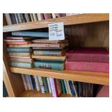 Assorted Vintage/Antique Books 1 Shelf