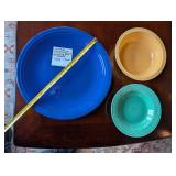 Vintage Fiestaware Serving Dishes/ Platter (3 pcs)