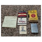 VTG Lighters, Matchbooks & Tobacco