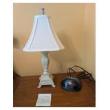 Small Table Lamp & Alarm Clock