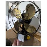 (2) VTG/Antique Metal Fans (A)