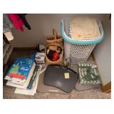 Closet Lot - Hampers, Baskets, Iron/Steamer Etc