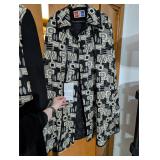 Vtg Lilli Ann Knit Wool Dress & Cape Set sz 4 or 6