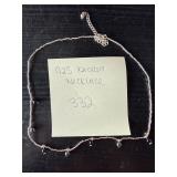 925 Beaded Necklace