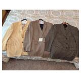 Men's Suit Jackets XL, Likely sz 44