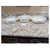 VTG Corning Ware Blue Cornflower Casserole Dishes