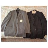 Men's Gray Von Maur Suit Jackets (XL)