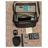 Vikye Digital Camera w/ Bag, Lens, Etc
