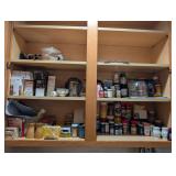 Misc Pantry Spices, Medicines, Light Bulbs, Etc