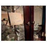 Darkwood China Hutch/cabinet