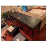 Metal console/bar table