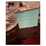 Lennox China Crystal Glass