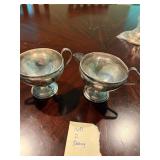 Set 2 Sterling Silver Cups