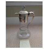 Antique Victorian Claret jug, (a)