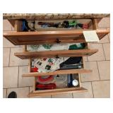 Island drawers contents (a)