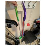 Swiffers, dusters, misc cleaning supplies