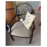 Federal style spider back chair